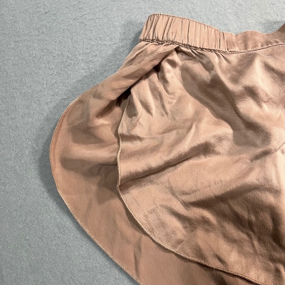 Lunya Good In Bed Silk Lounge Sleep Shorts Elastic Waist Comfy Casual blush pink - Picture 11 of 12